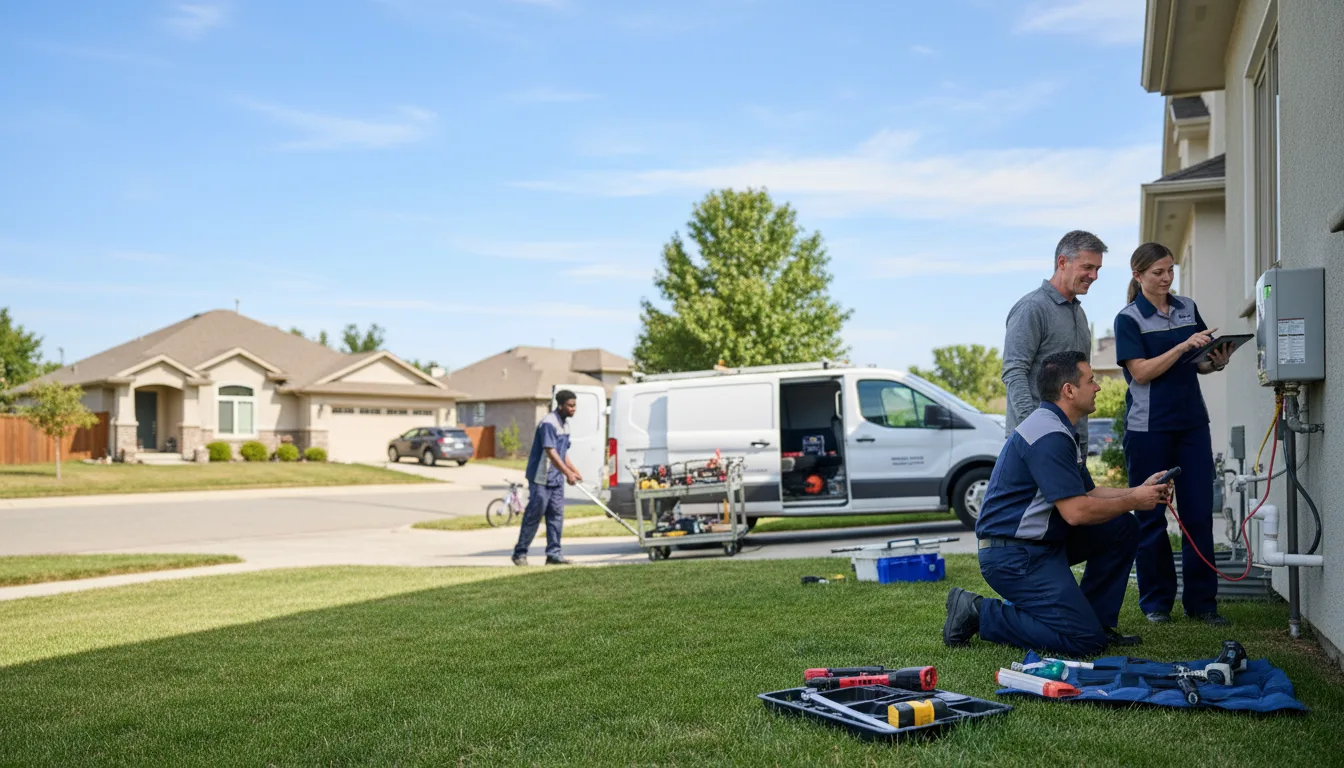 Tankless water heater service in Weston, VT